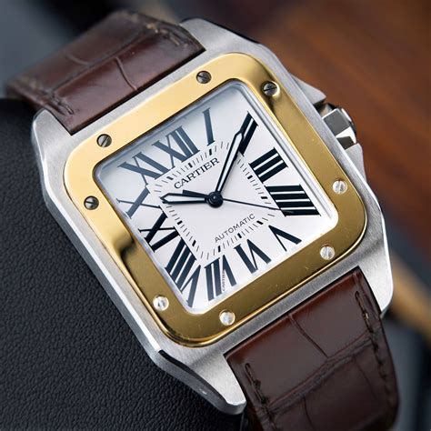 cartier santos 100 for sale